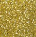 Rocailles Silbereinzug gold 2,6 mm Dose