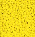 Rocailles opak gelb 2,6 mm Dose