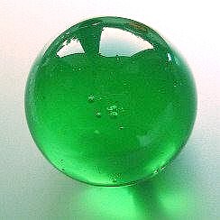 Glaskugel grün, 60 mm, Stck.