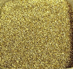 Deko Perlkies, metallic-gelbgold, 1,0 bis 1,8 mm / 5 Kg