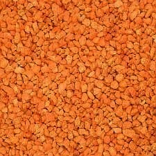 Dekogranulat, orange, 2 bis 4 mm / 500 gr.