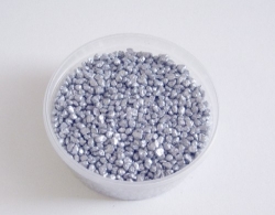 Dekogranulat, metallic-silber, 2 bis 4 mm / 5 Kg