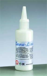 Strukturpaste Snow Liner, weiss, sehr fein, 100 ml