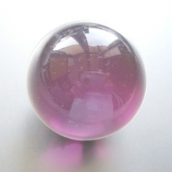 Glaskugel, lila amethyst- glänzend, 50 mm, Stck