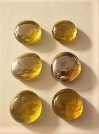 Glasnuggets honiggelb in Dose, 15-20 mm, 680 gr.