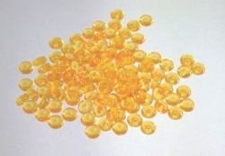 Acryl Raindrops , ca. 5-7 mm, orange, 50 gr.